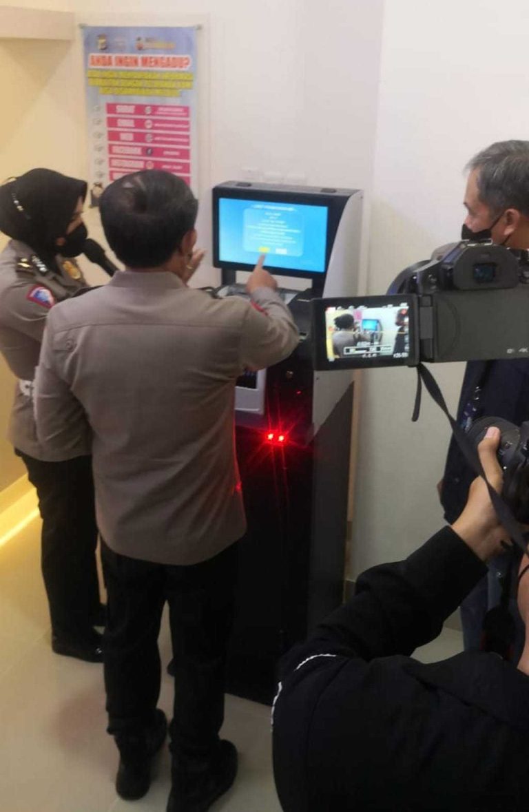 Proyek Sistem Antrian Bank Nota Polres Bantul - Prisai Digital Teknologi